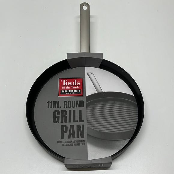 🔥 Hard-Anodized 11" Round Grill Pan, Created for Macy's🔥 - Picture 5 of 6